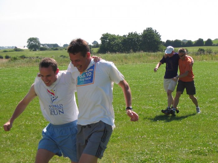 3 legged race